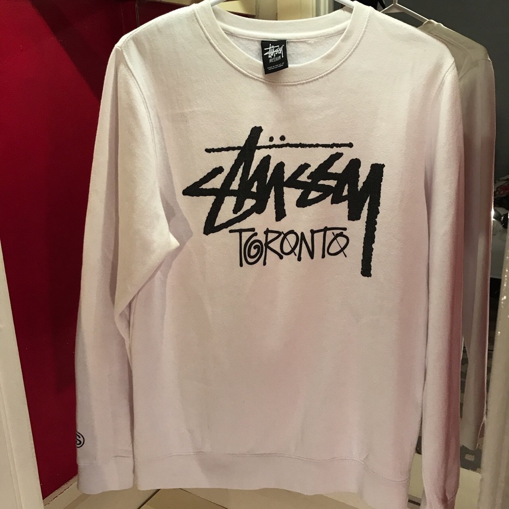 Stussy White Crewneck💥
